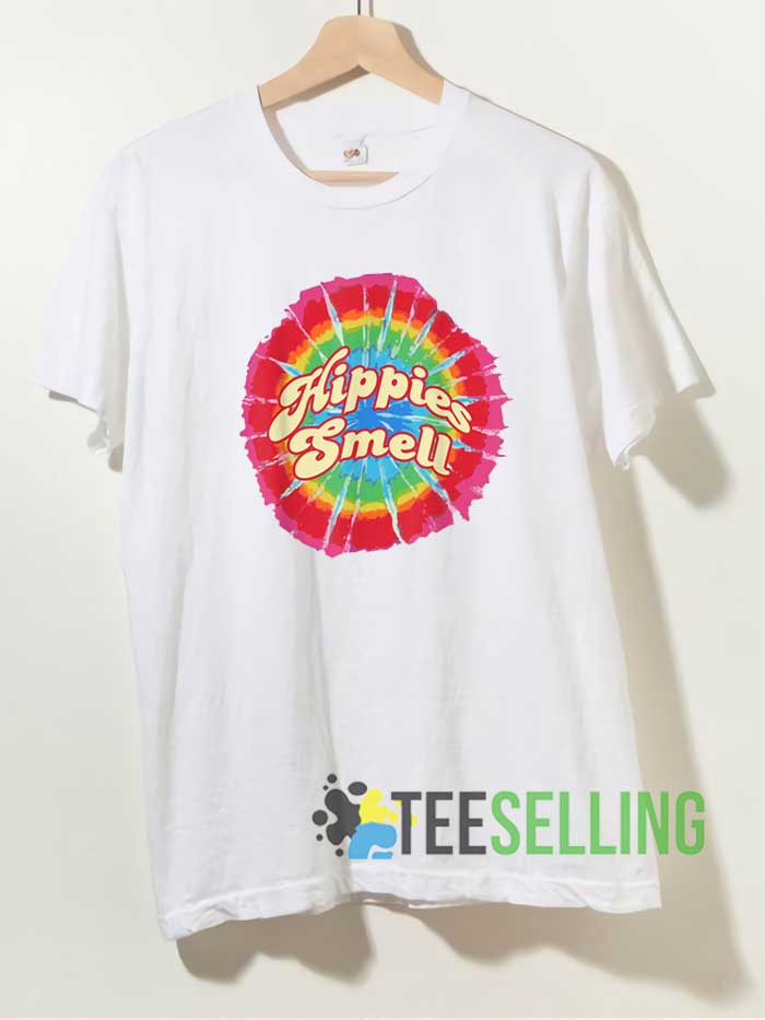 Hippies Smell Tshirt Teeselling