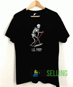 Lil Peep Skeleton T shirt
