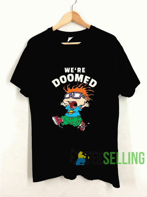 Rugrats Chuckie Were Doomed T shirt