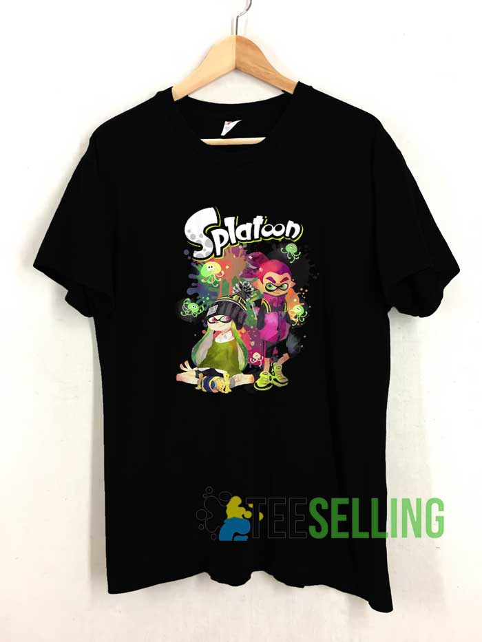 Splatoon Splatter Poster Tshirt Teeselling