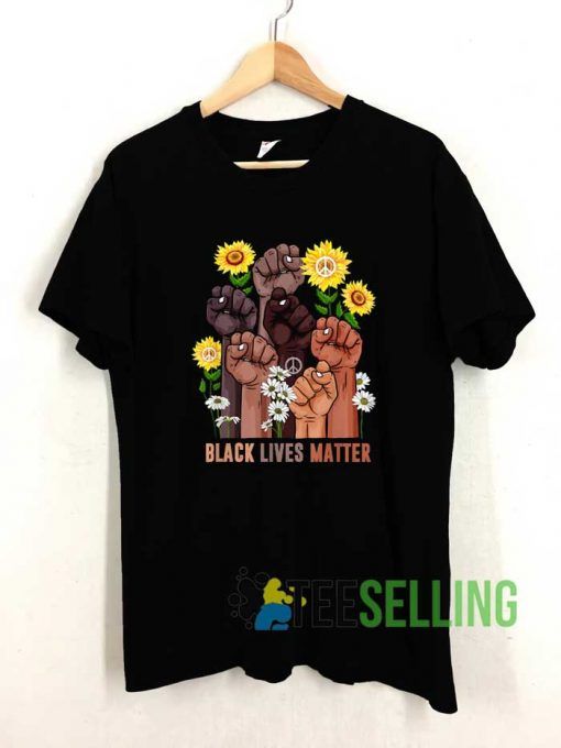 Sunflower Peace BLM Tshirt