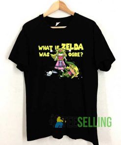 Zelda Was Ogre Parody Tshirt